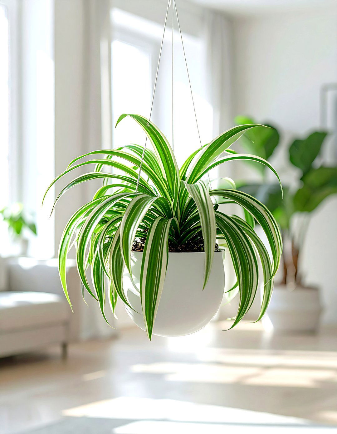 Spider Plant - 30 artificial plant ideas