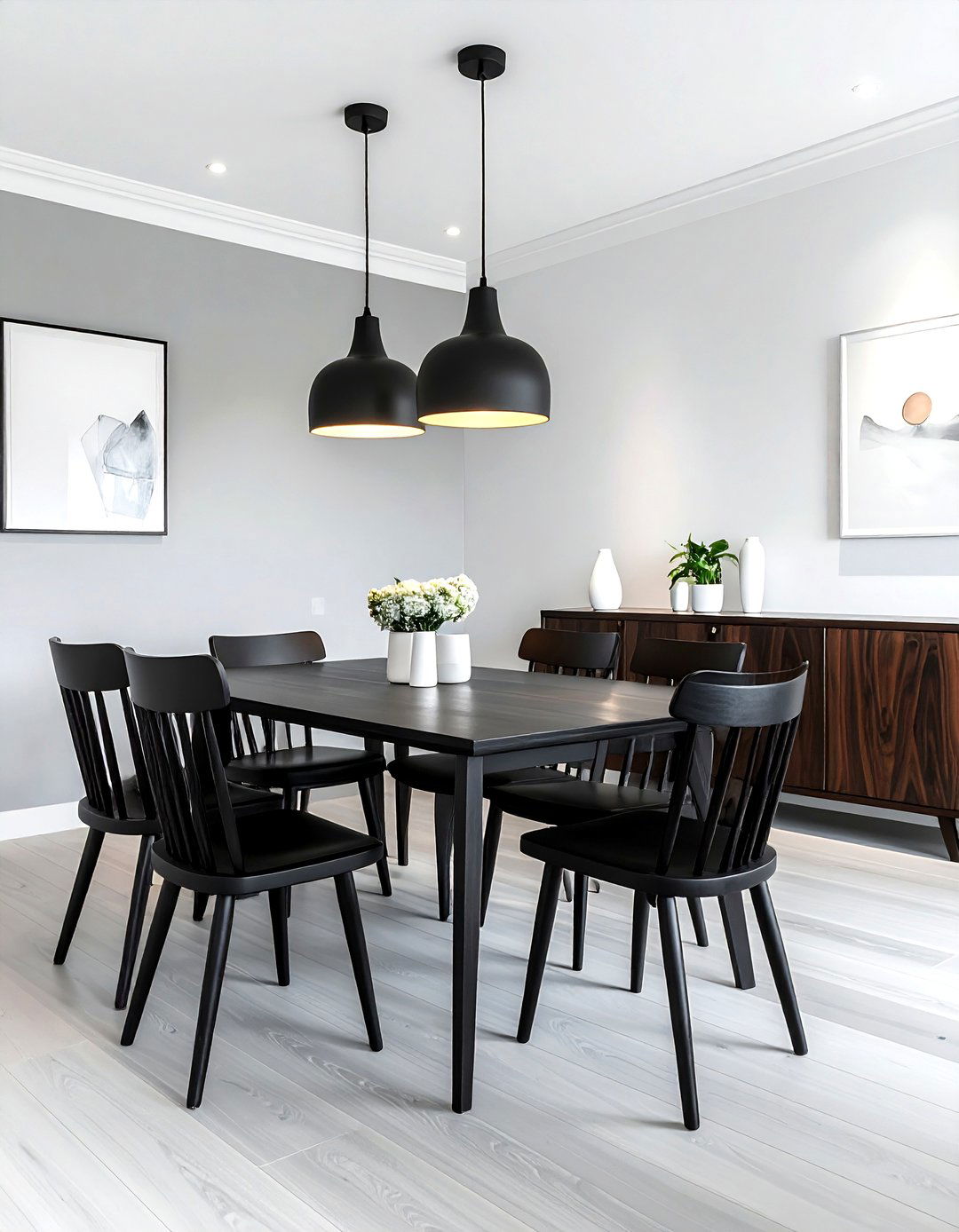 Spindle back chair - 30 wood dining chair ideas