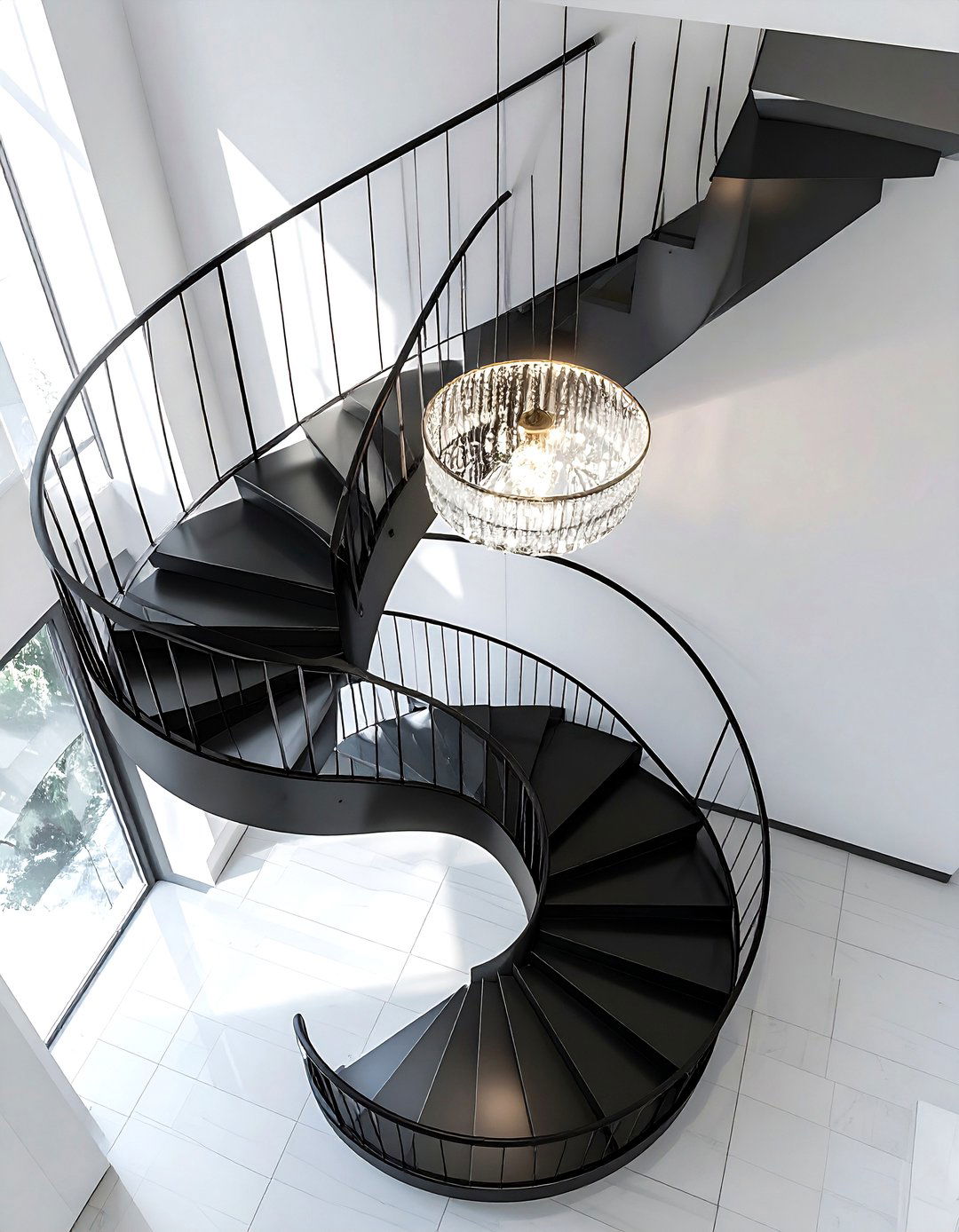 Spiral staircase decor - 30 stairway decor ideas