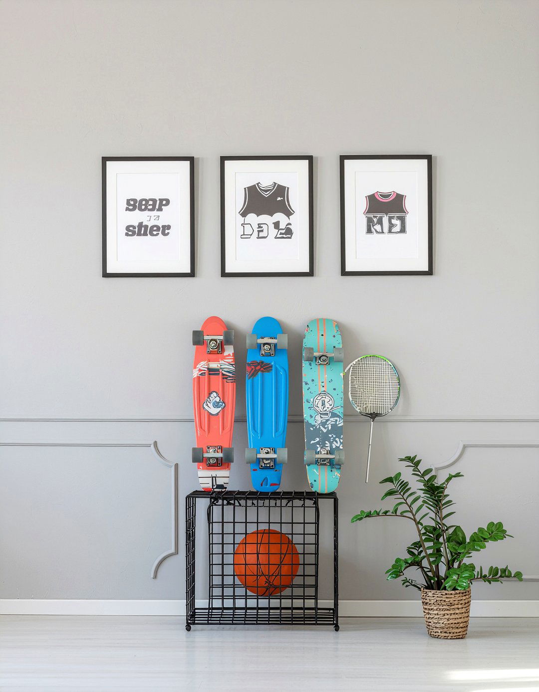 Sports Theme Decor - 30 teenage boy bedroom ideas