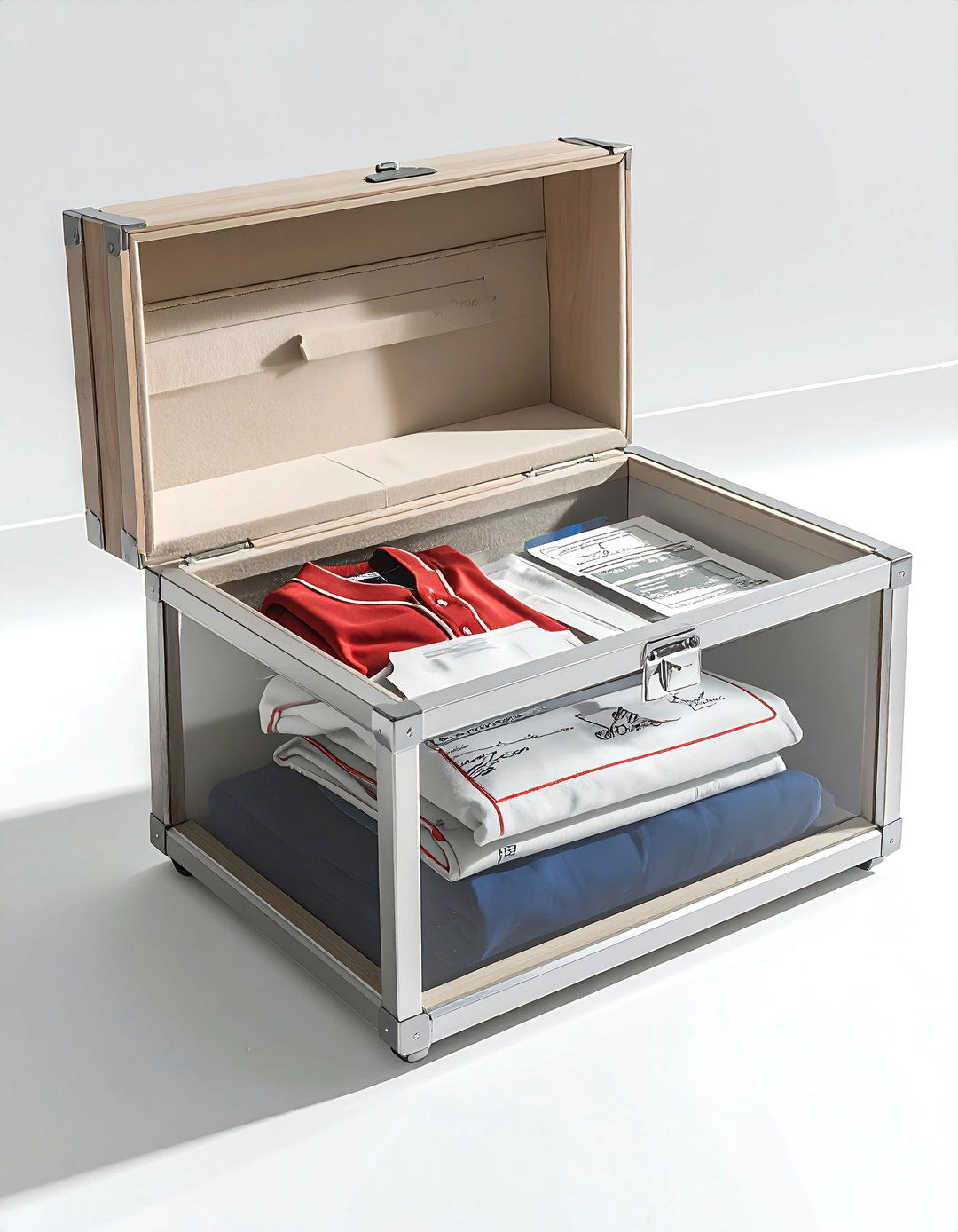 Sports memorabilia box - 30 keepsake box ideas