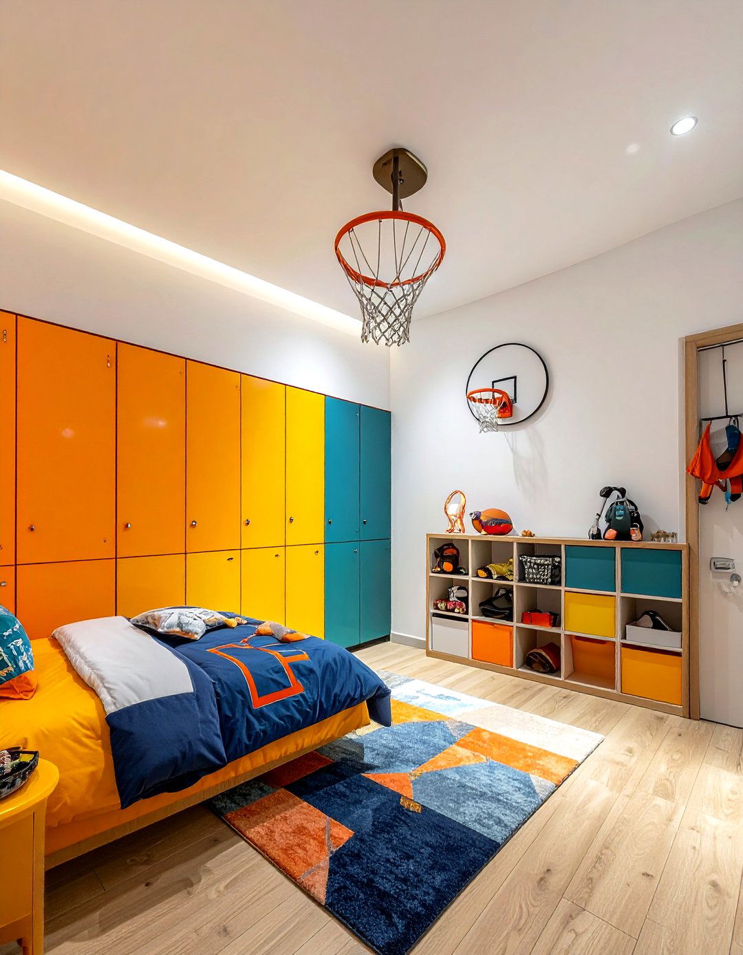 Sports theme room - 30 children's room decor ideas