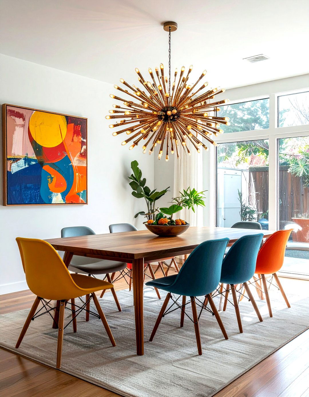 Sputnik chandelier - 30 decorative lighting ideas