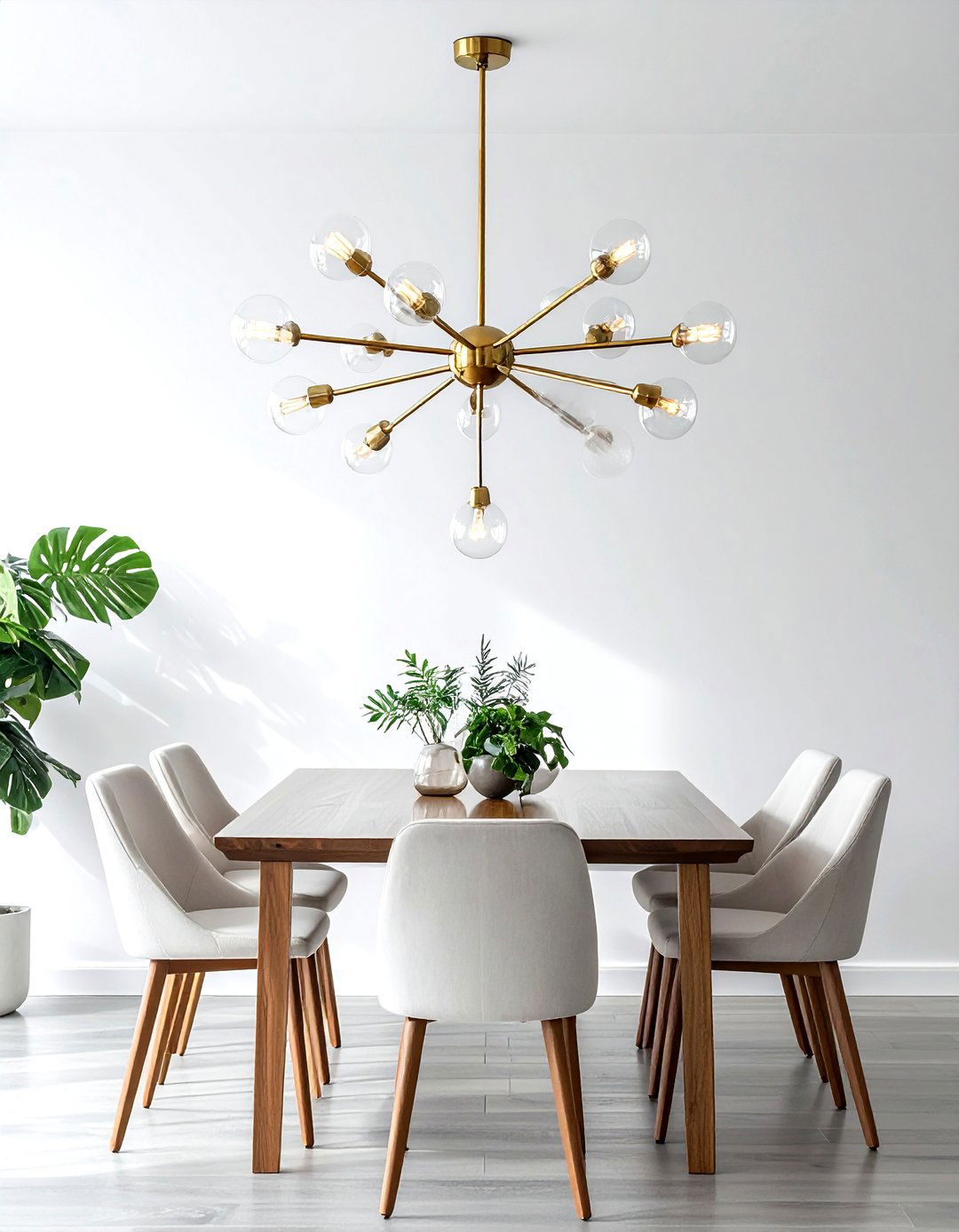Sputnik chandelier - 30 retro home decor ideas