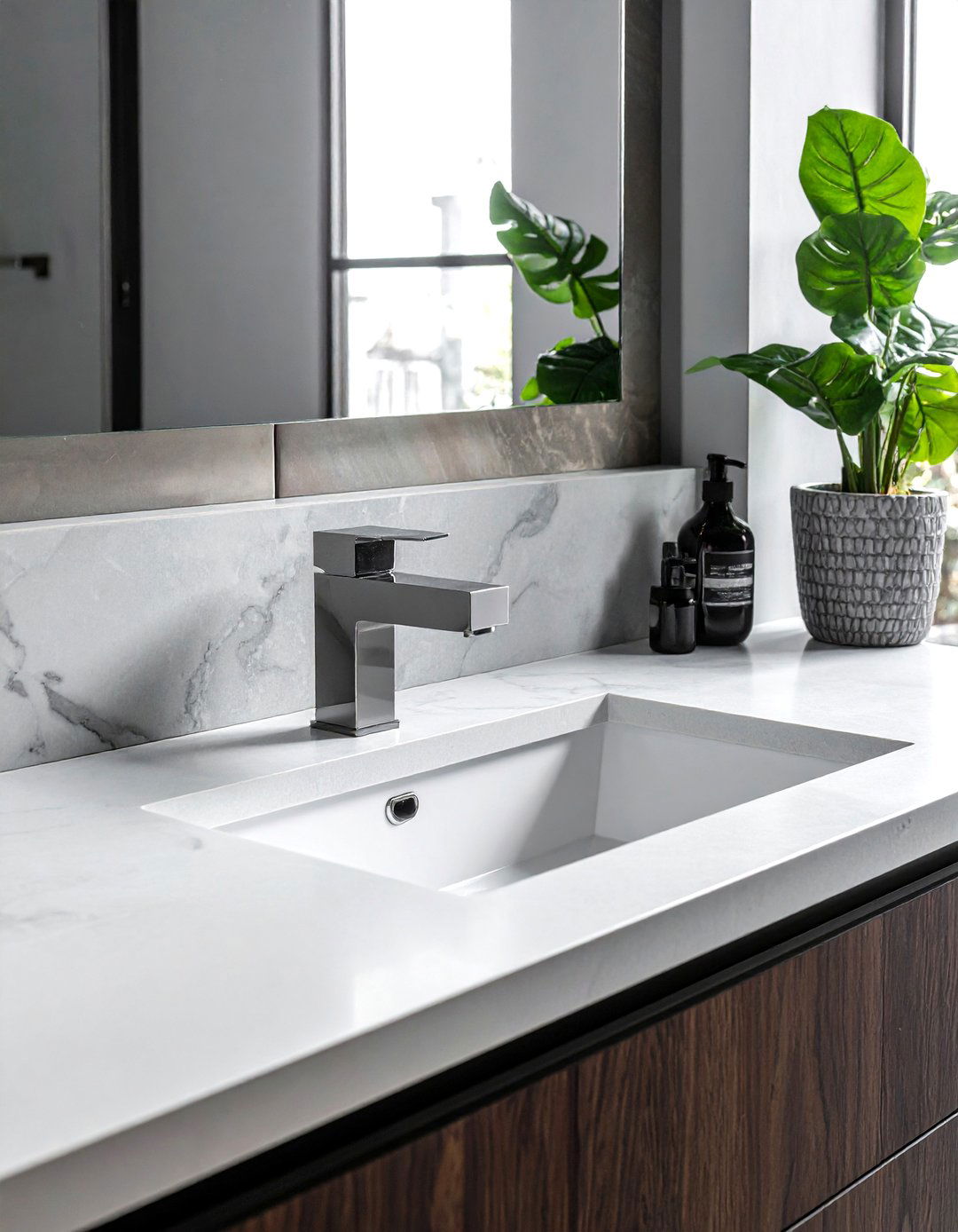 Square Bathroom Faucet - 30 centerset faucet ideas