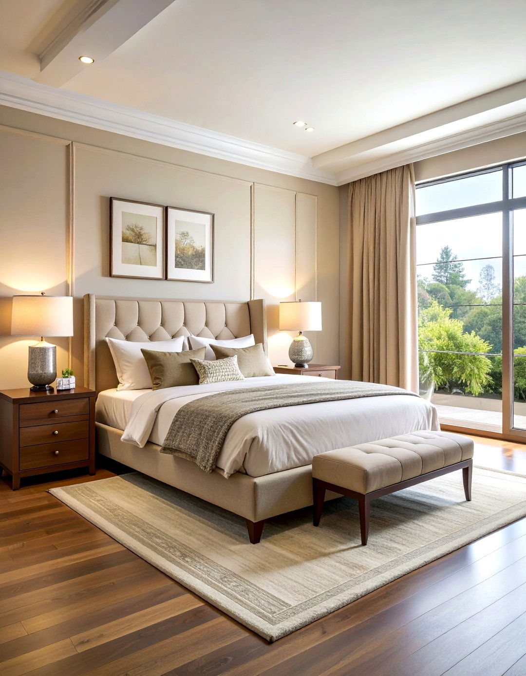 Square Bedroom Furniture Layout - 30 bedroom space planning ideas