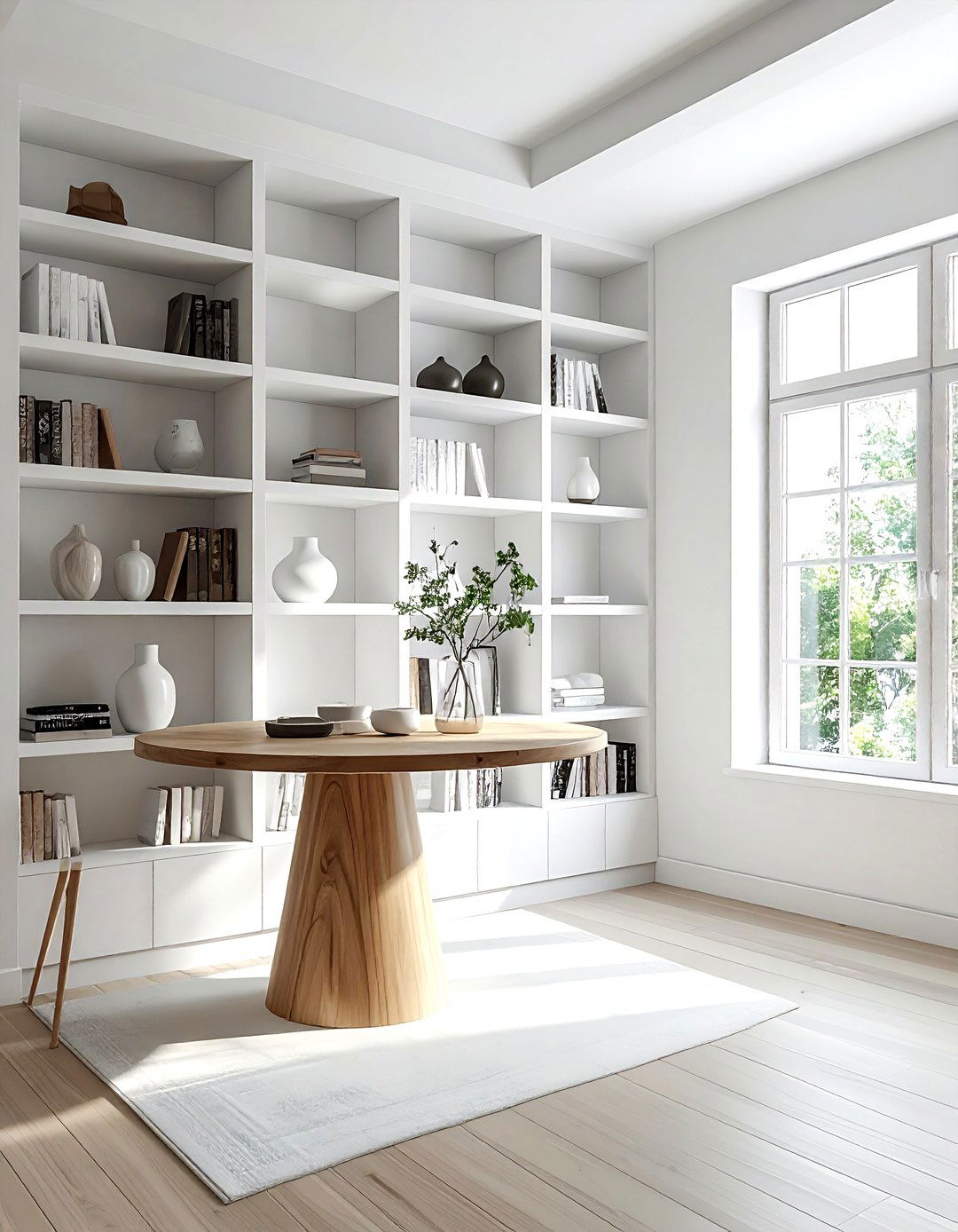 Square Dining Room Corner Shelving - 30 square dining room ideas