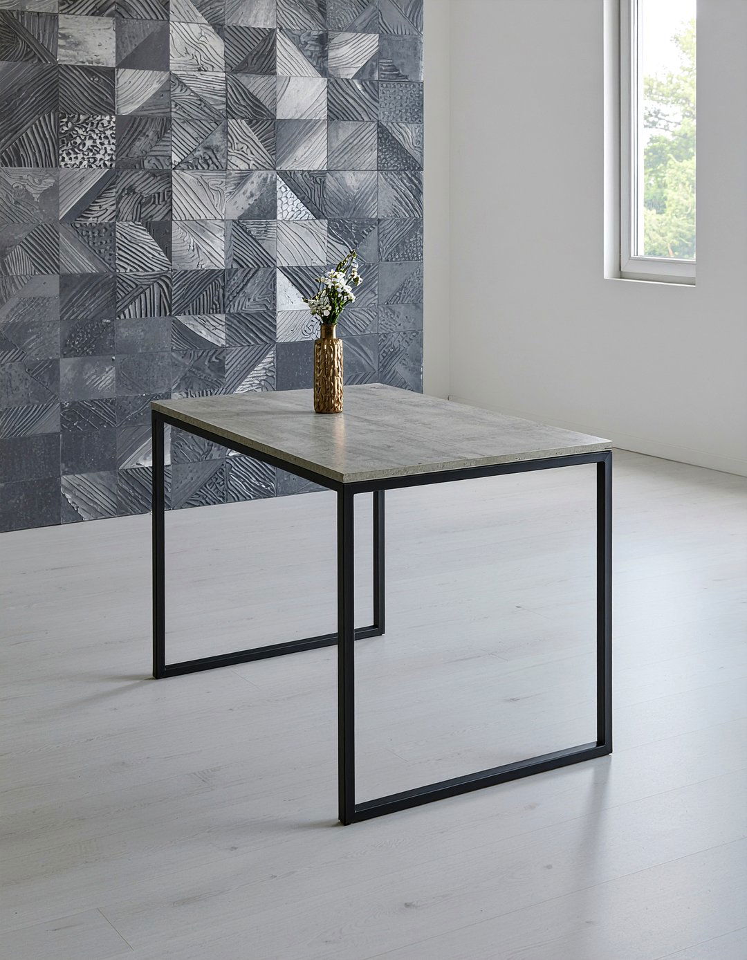 Square Industrial Dining Table - 30 industrial dining table ideas