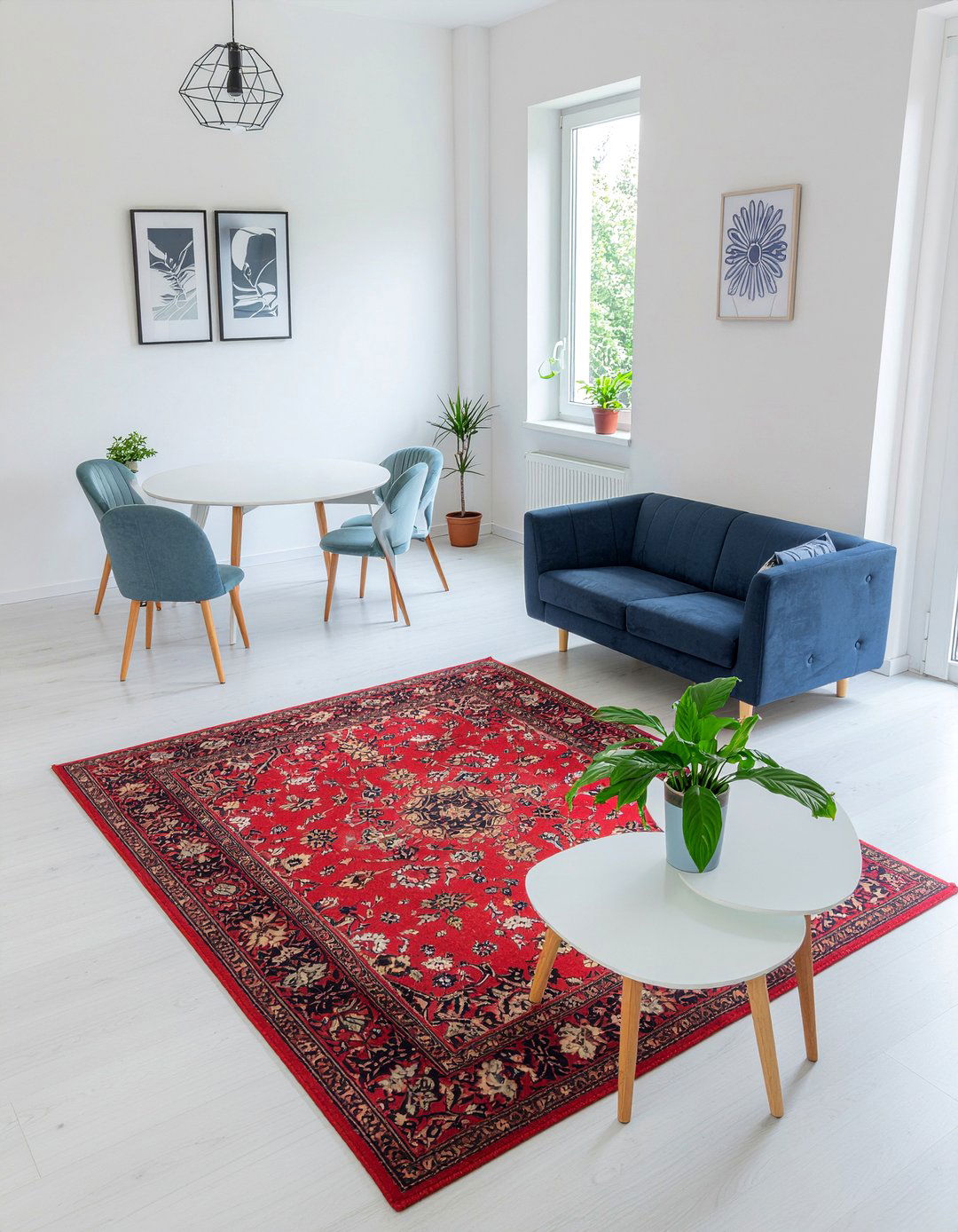 Square Living Dining Layout - 30 combined dining space ideas