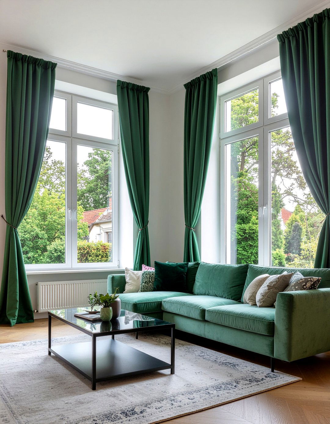 Square Living Room Window Treatment - 30 square living room ideas