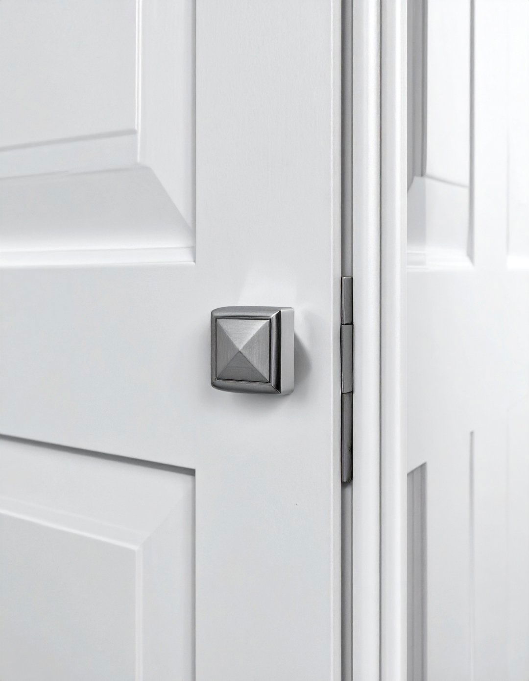 Square Nickel Cabinet Knobs - 30 nickel kitchen hardware ideas