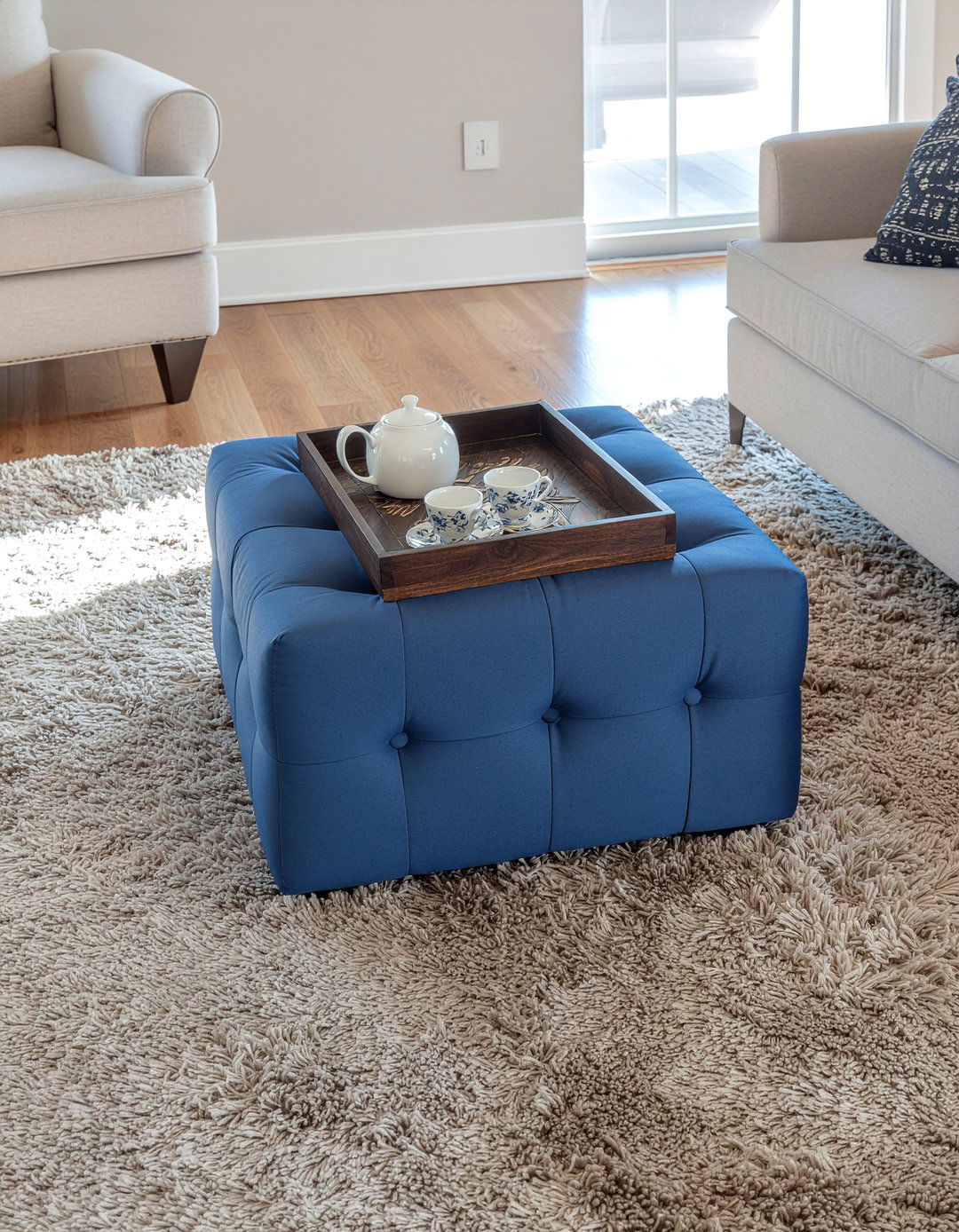 Square Ottoman Coffee Table - 30 living room coffee tables