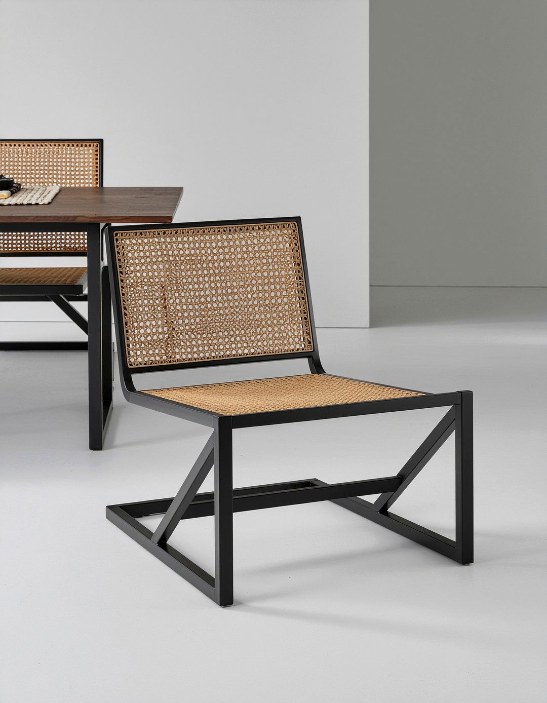 Square back cane chair - 30 cane dining chair ideas