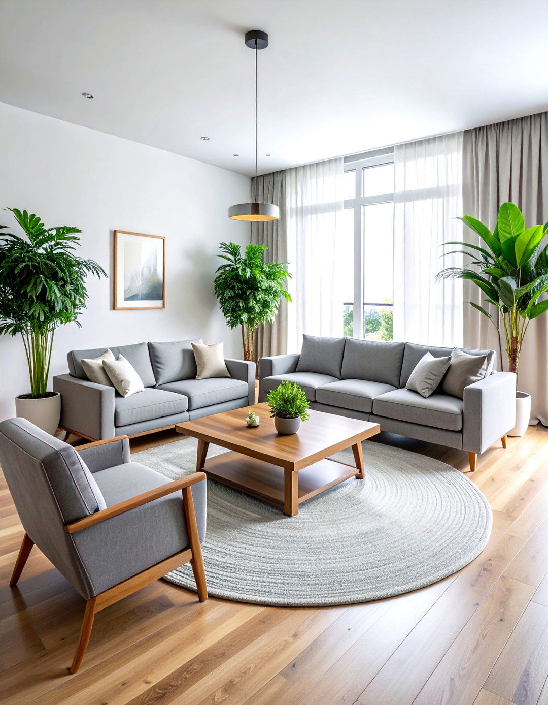 Square living room layout - 30 living room furniture placement