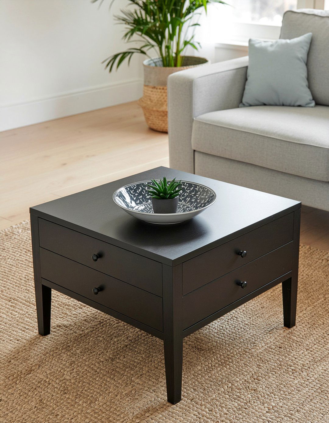 Square storage coffee table - 30 living room storage coffee tables