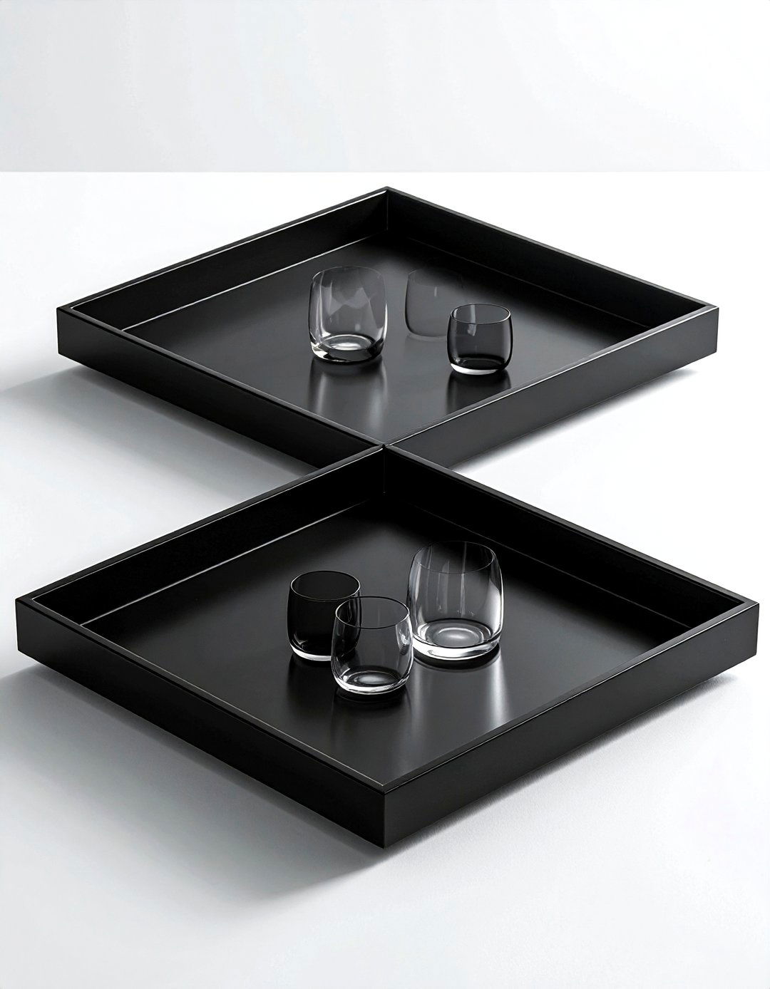 Square tray - 30 bar tray ideas