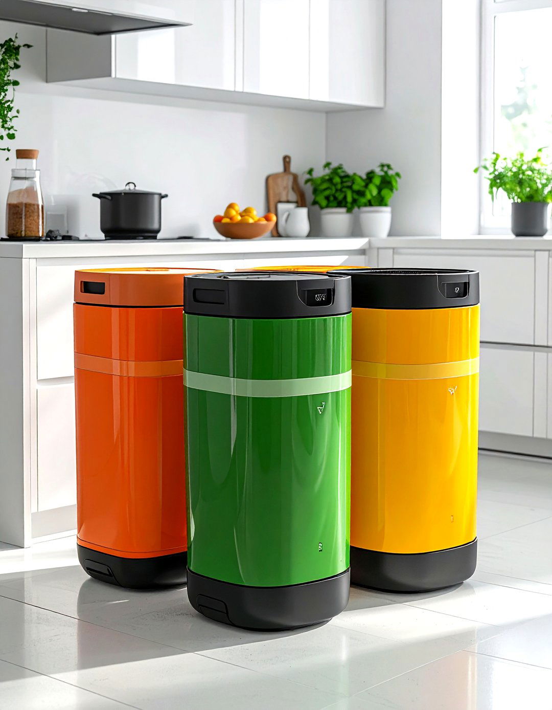 Stackable Kitchen Compost Bins - 30 compost bin kitchen ideas