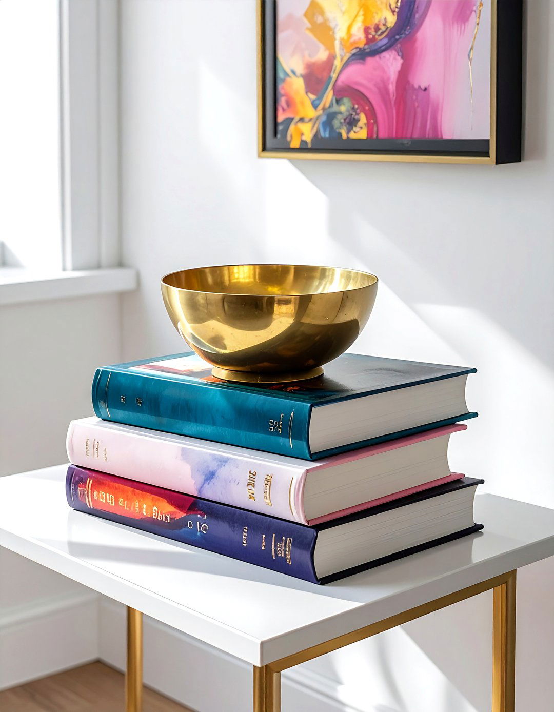 Stacked Coffee Table Books - 30 simple decor ideas