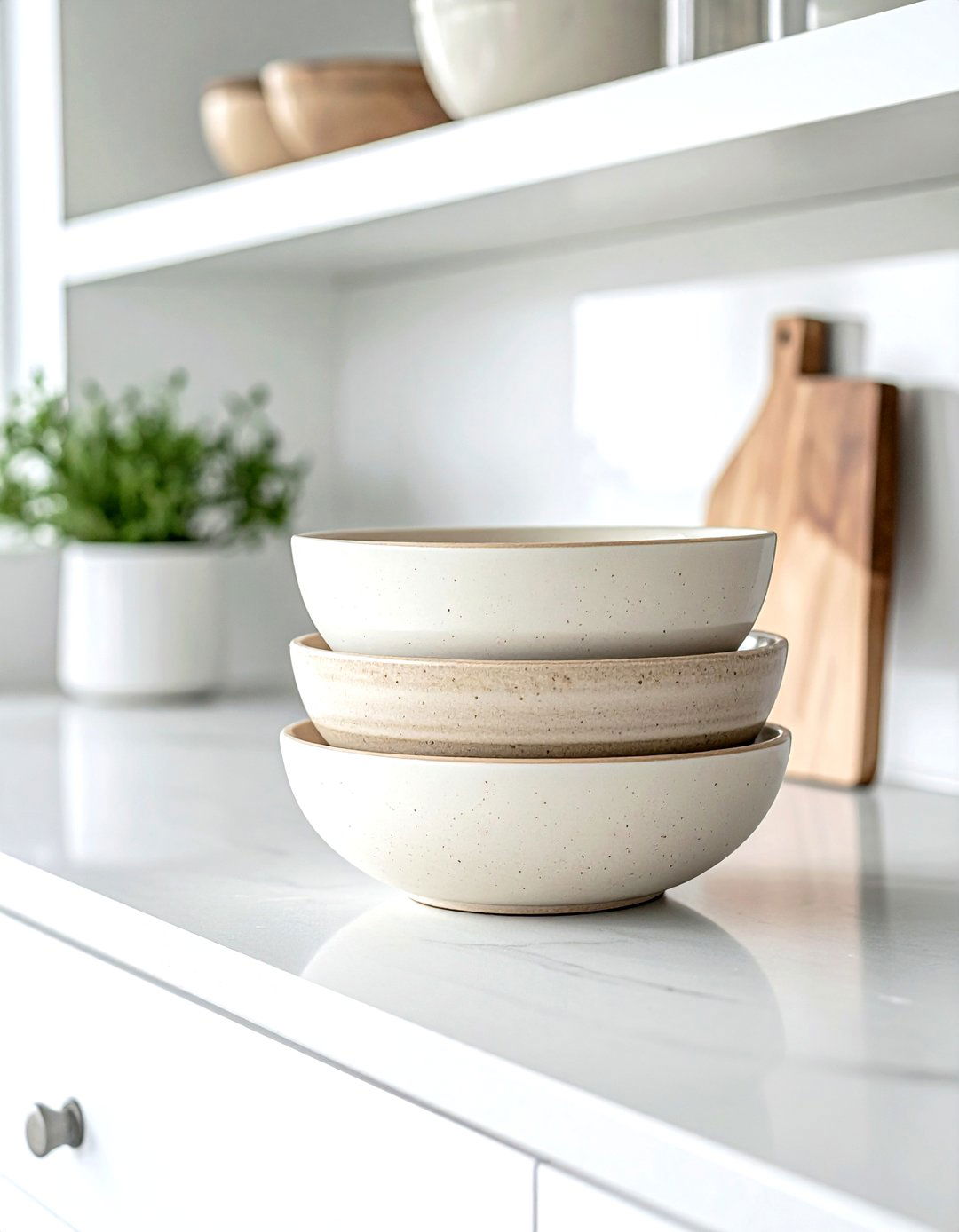 Stacked Decorative Bowls - 30 bowl decor ideas