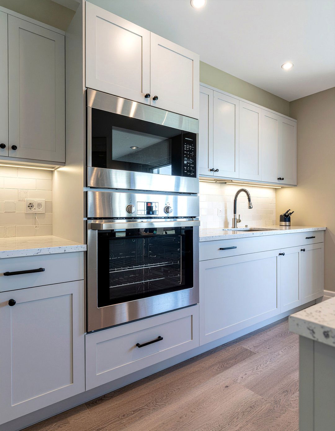 Stacked Double Wall Oven - 30 double wall oven kitchen ideas