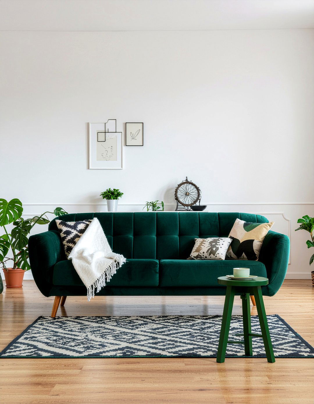 Stain Resistant Sofa - 30 toddler friendly living room ideas