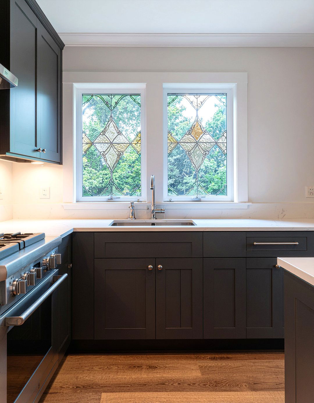 Stained Glass Kitchen Window - 30 kitchen window ideas
