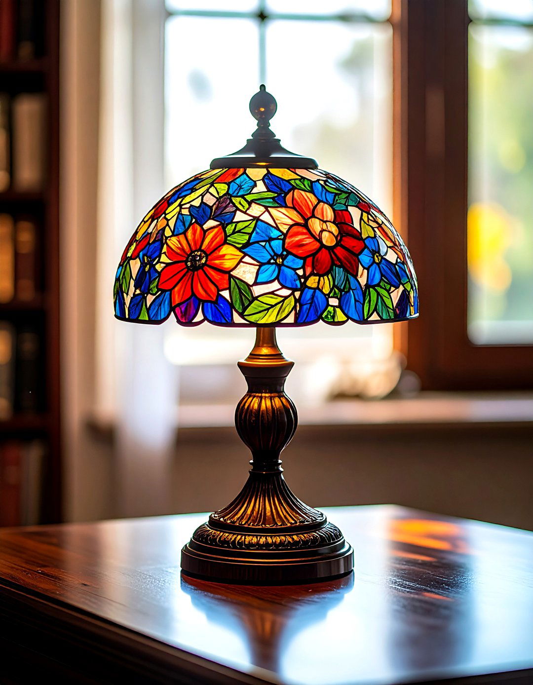 Stained Glass Lamp - 30 unique lamp ideas