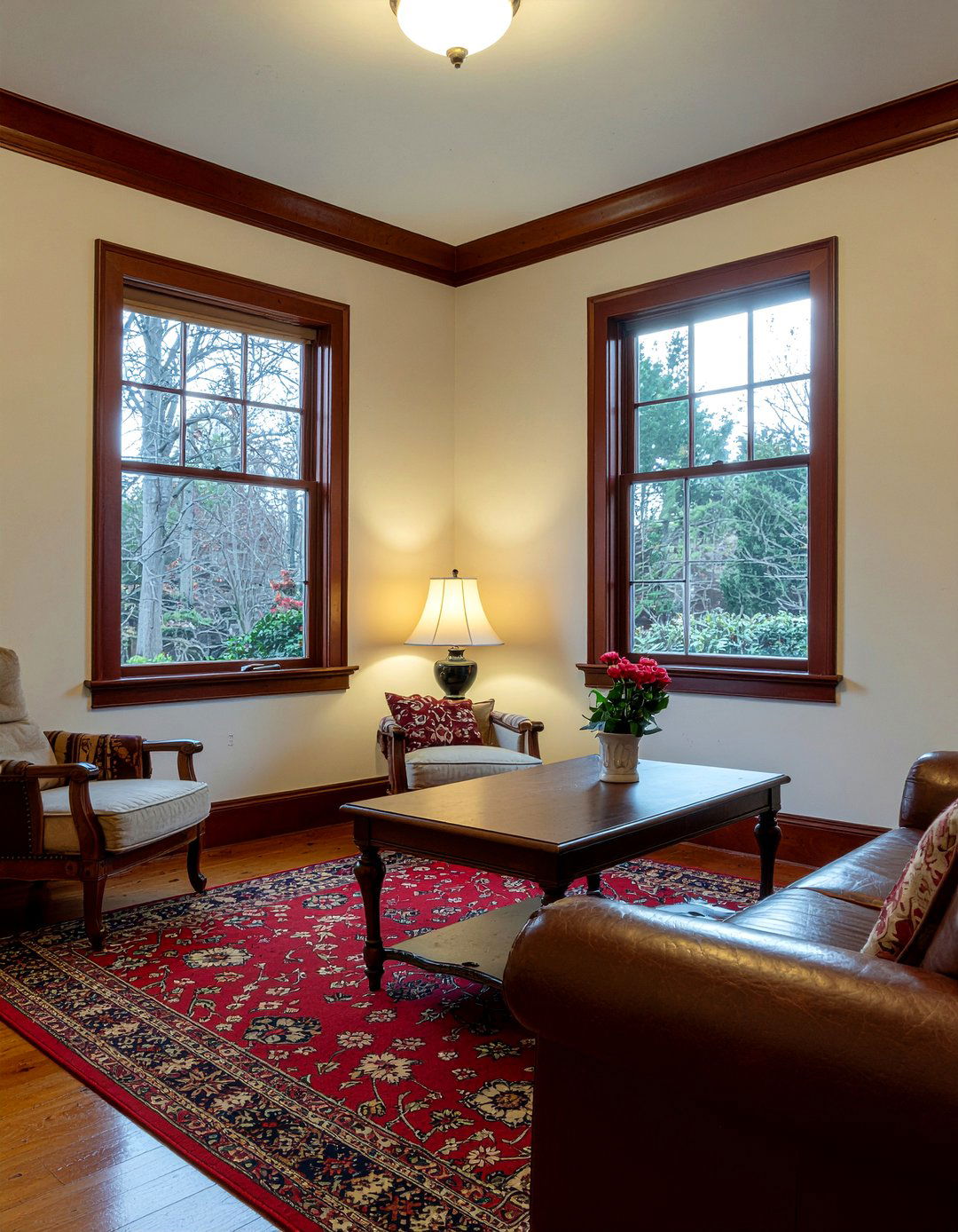 Stained Glass Living Room - 30 period home living room ideas