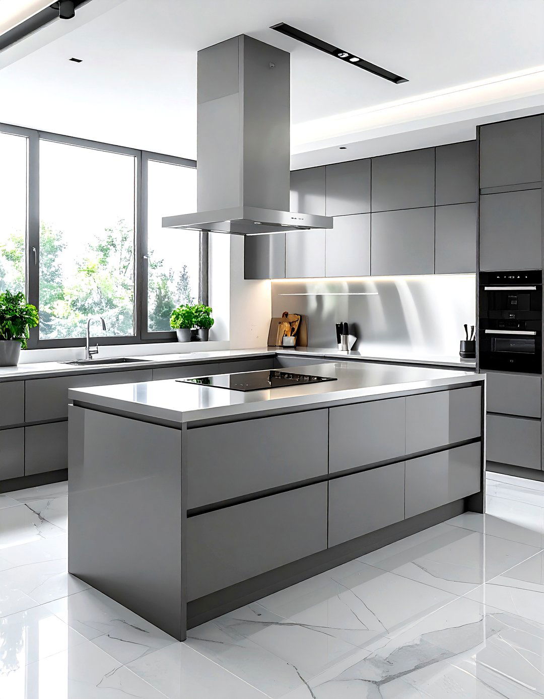 Stainless Steel Backsplash - 30 metal accent ideas