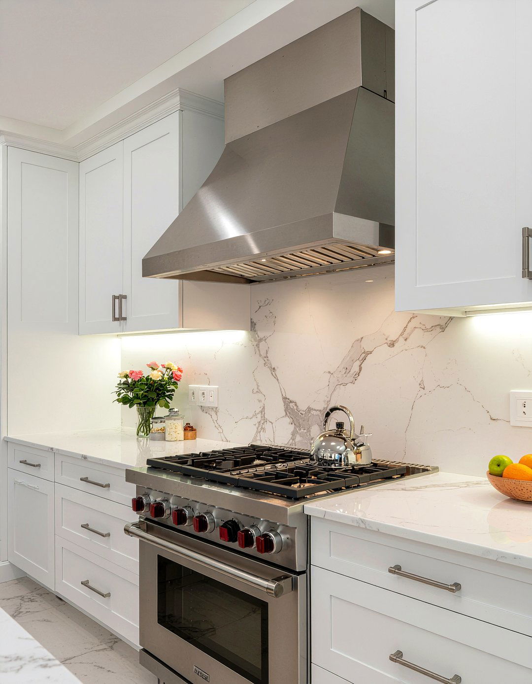 Stainless Steel Chimney Hood - 30 chimney hood kitchen ideas