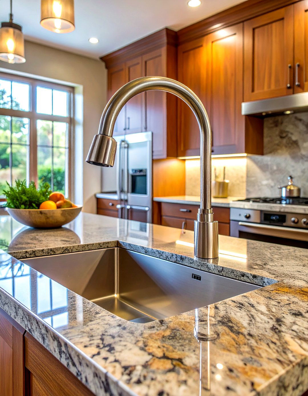 Stainless Steel Hands Free Faucet - 30 touchless kitchen faucet ideas