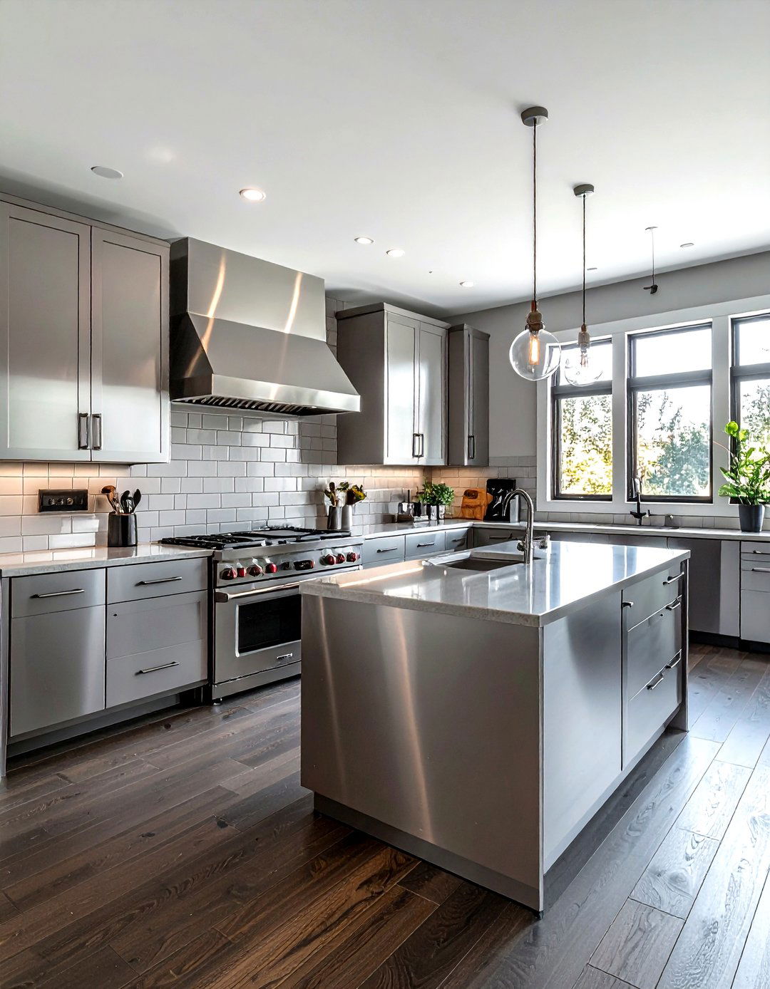 Stainless Steel Kitchen - 30 GE Profile kitchen ideas