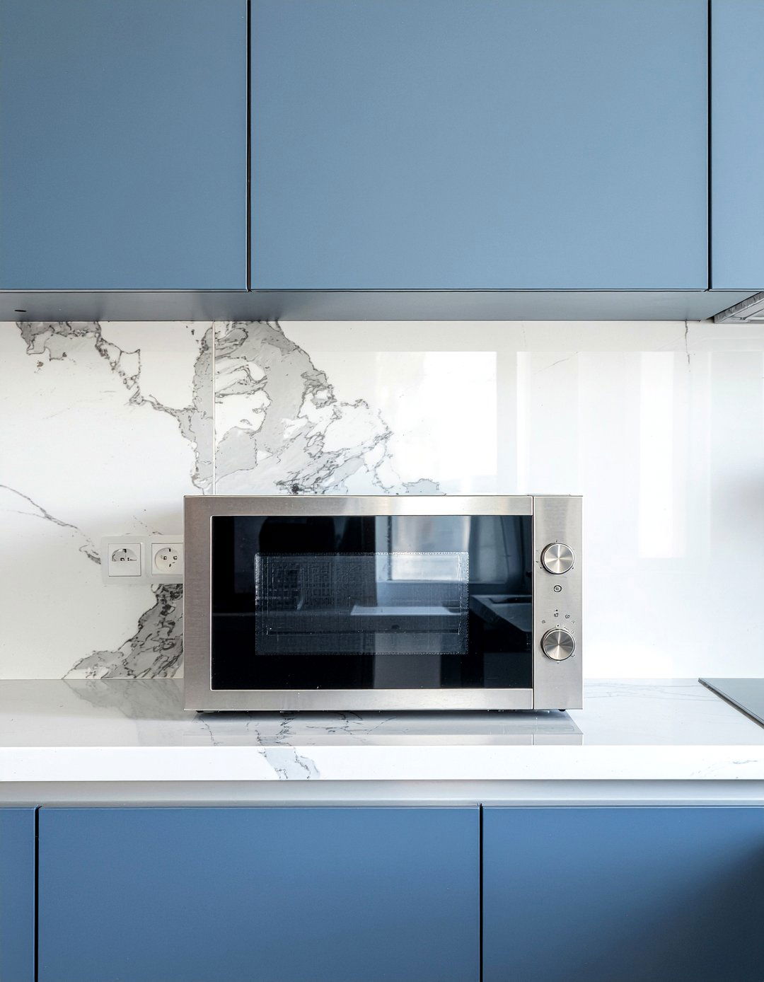 Stainless Steel Microwave Built In - 30 kitchen microwave ideas