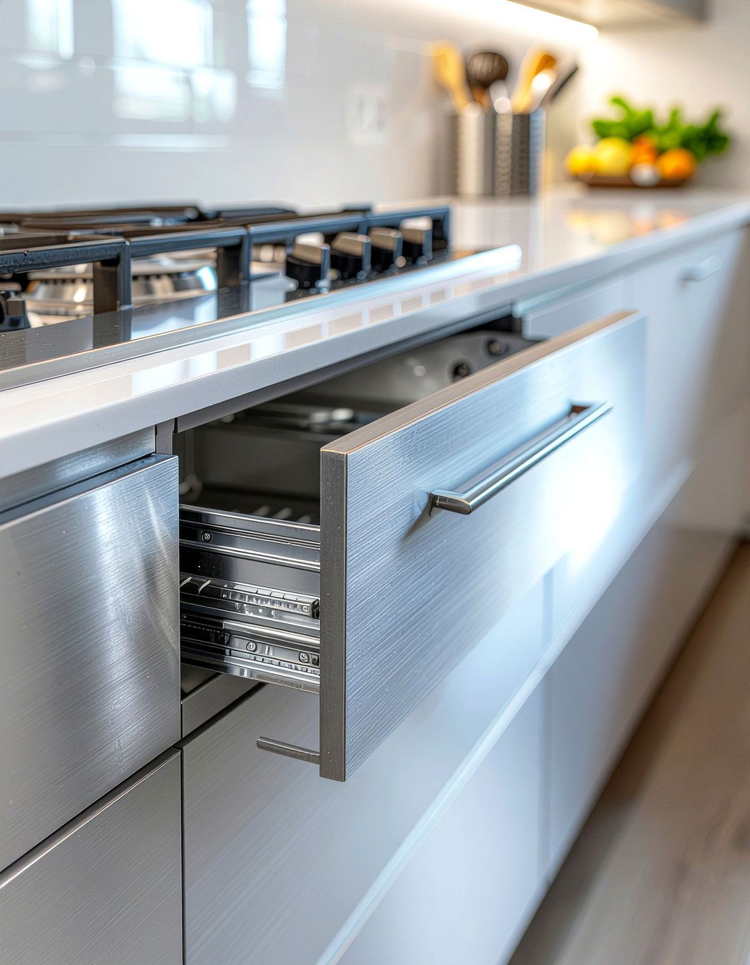 Stainless Steel Refrigerator Drawer - 30 drawer refrigerator kitchen ideas