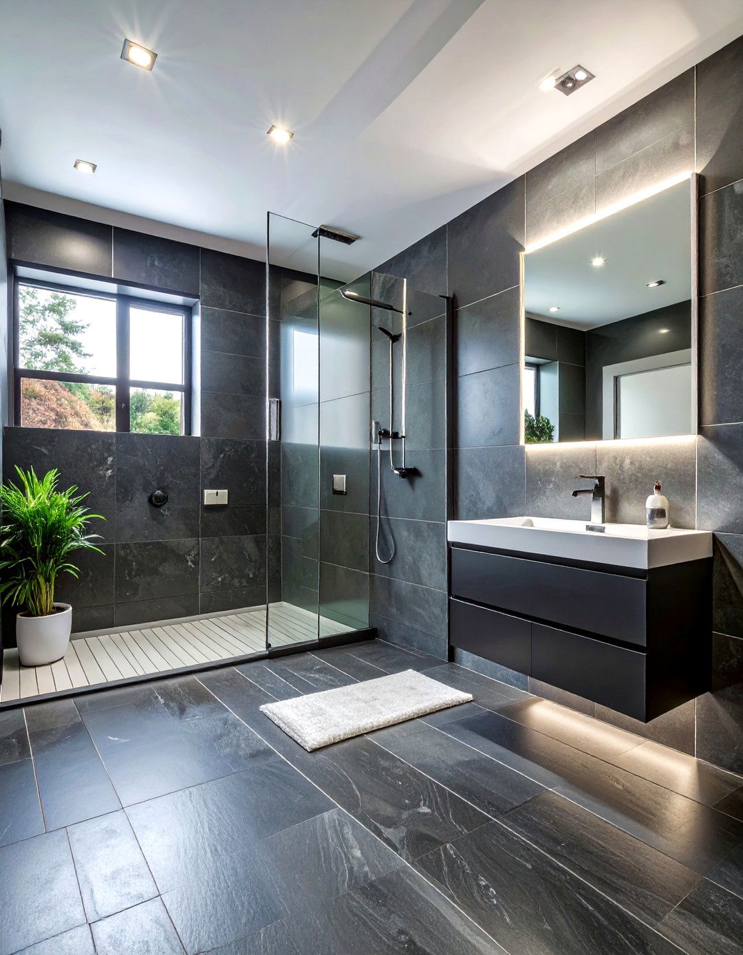 Stainless Steel Wall Tiles - 30 stainless steel bathroom ideas