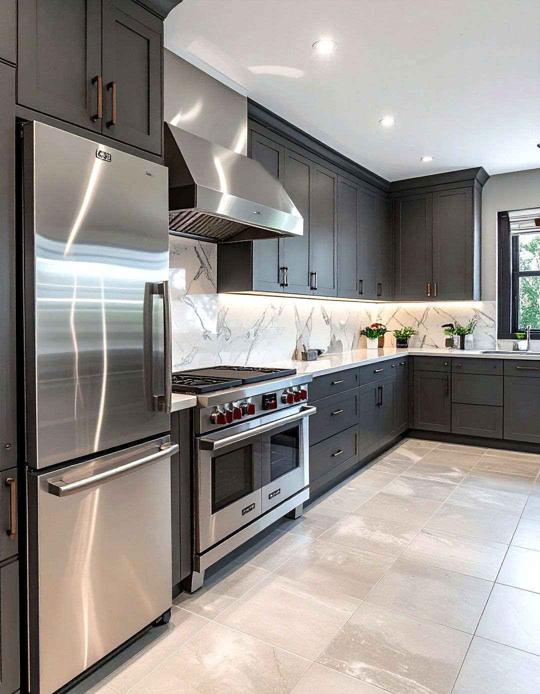 Stainless steel appliance - 30 long-lasting kitchen ideas