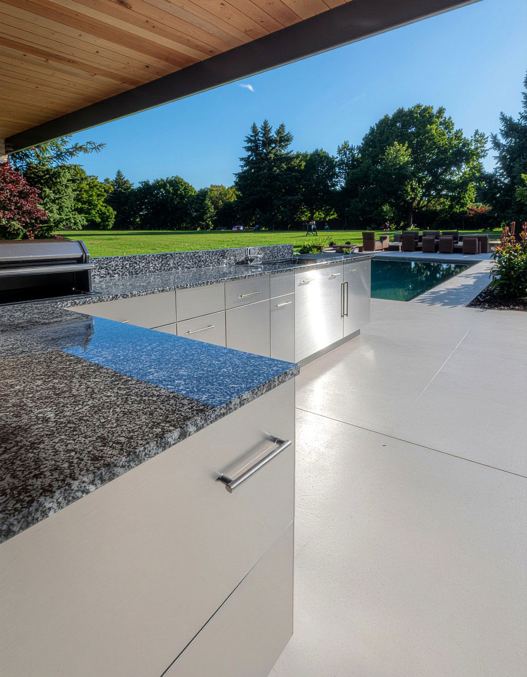 Stainless steel outdoor kitchen cabinets - 30 outdoor kitchen cabinet ideas