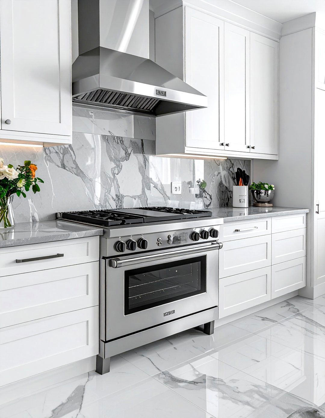 Stainless steel wall oven kitchen - 30 wall oven kitchen ideas