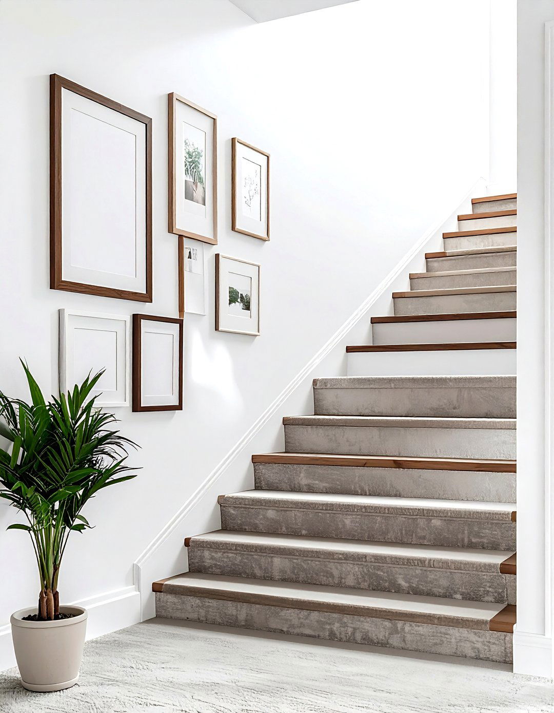 Staircase Gallery - 30 photo display ideas