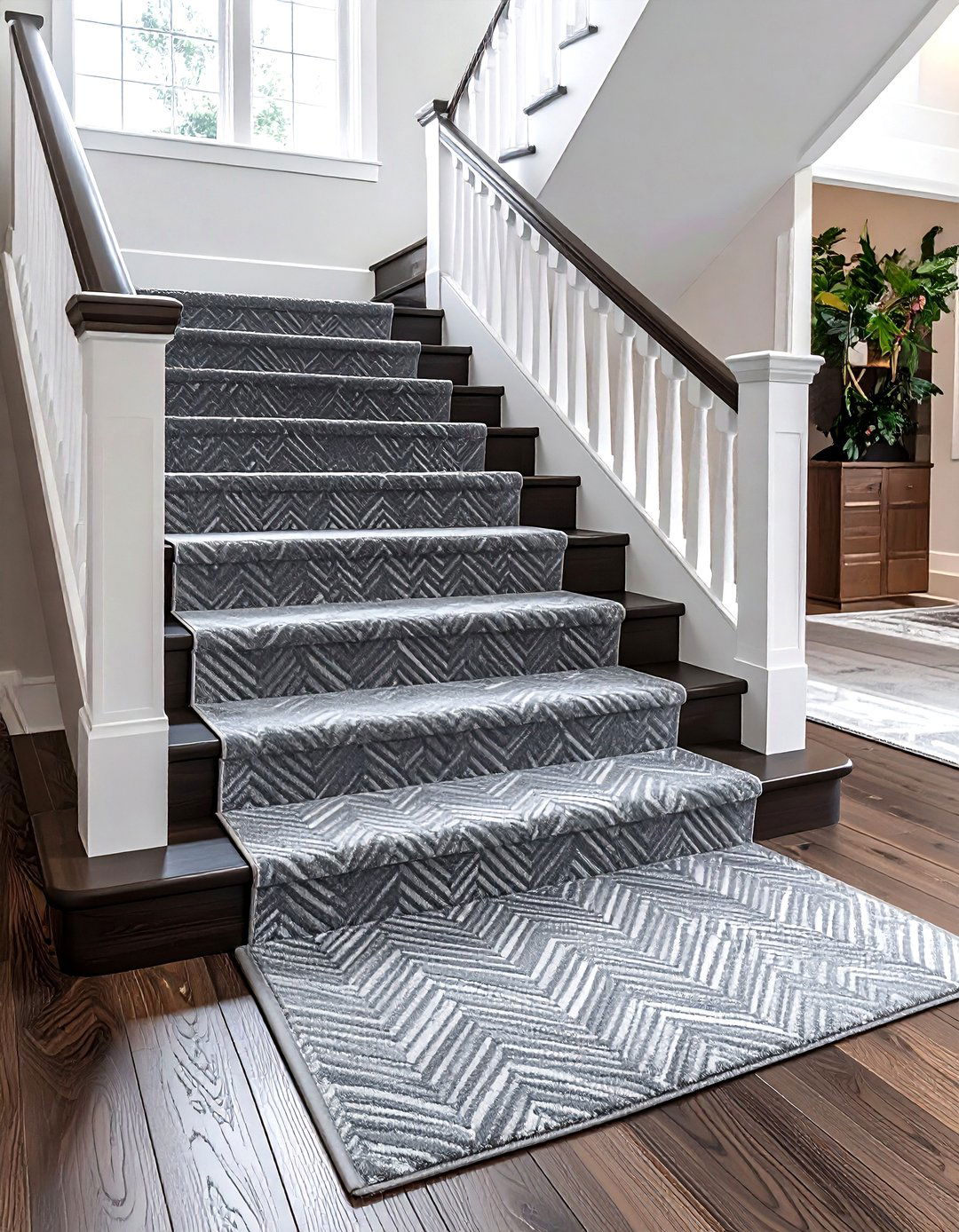 Staircase Runner Rug - 30 home update ideas