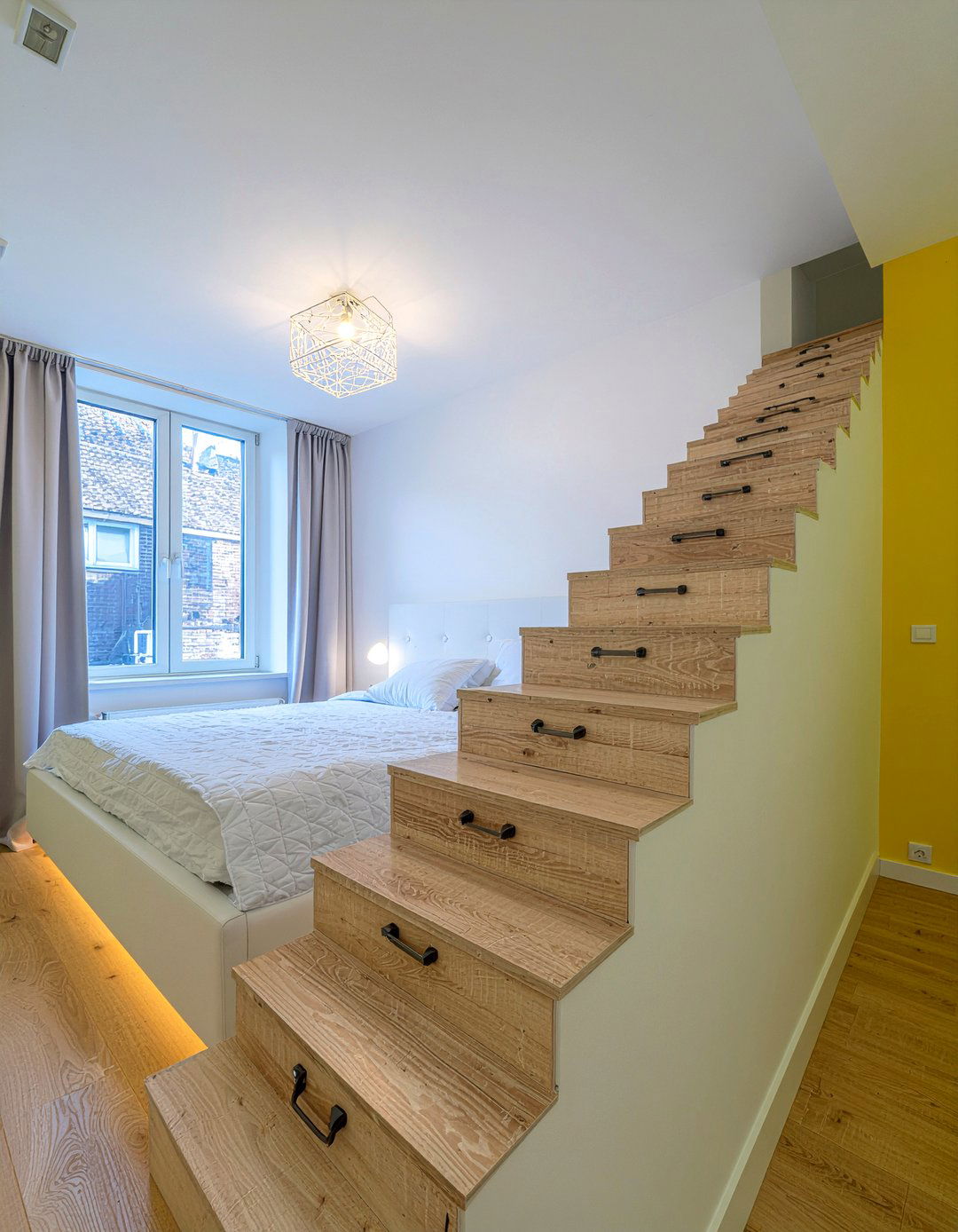 Staircase Storage For Loft - 30 bedroom transforming furniture ideas