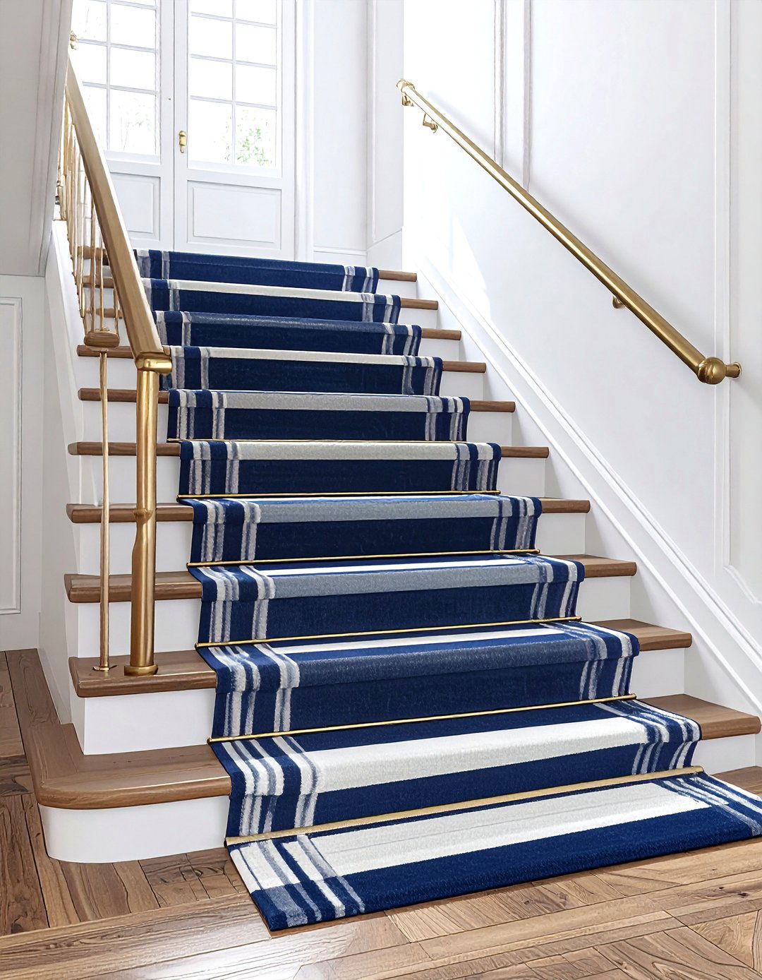 Staircase runner rug - 30 instant decor update ideas