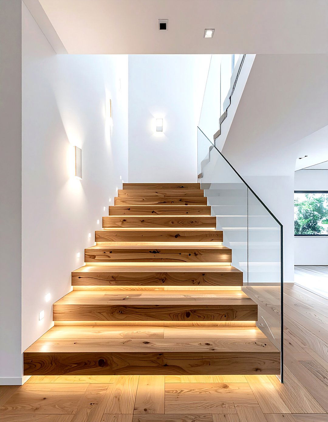 Stairway Wall Lights - 30 sconce lighting ideas