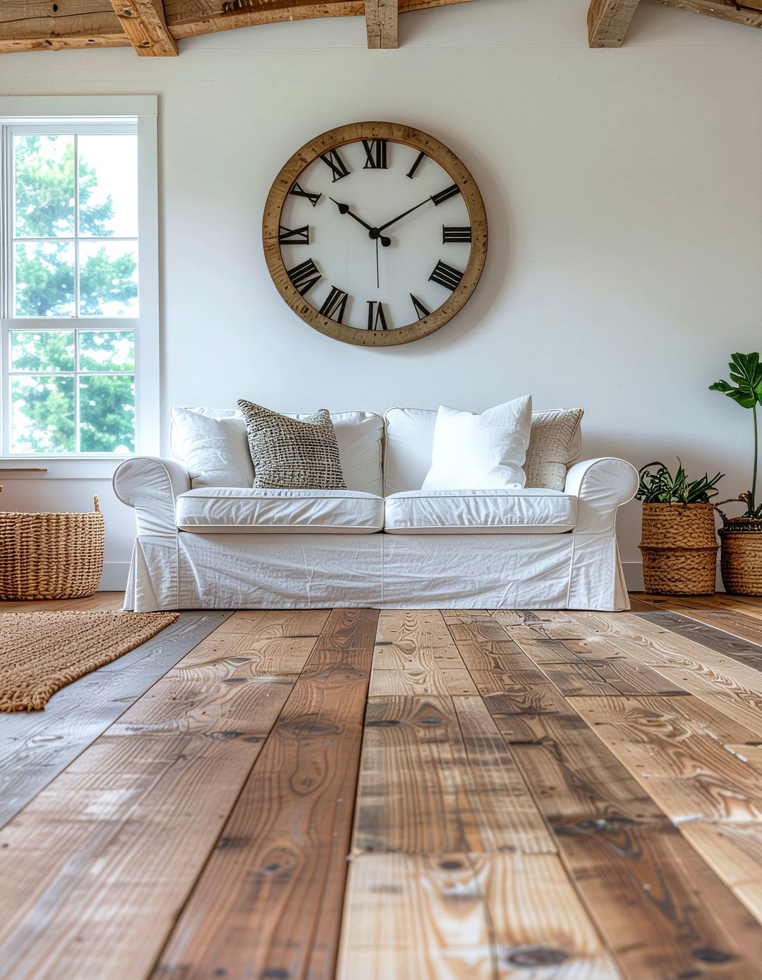 Stamped Concrete Floor - 30 living room concrete floors