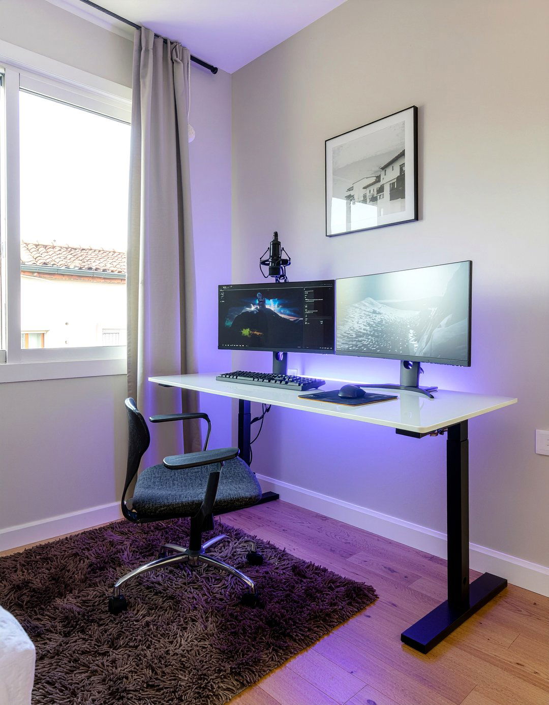 Standing Desk Bedroom - 30 streaming setup bedroom ideas