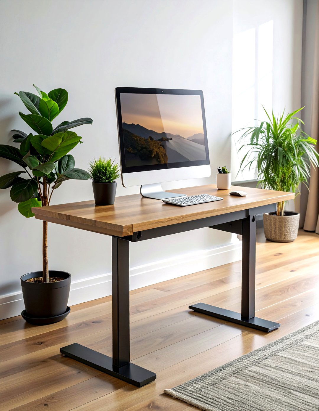 Standing desk - 30 home office decor ideas