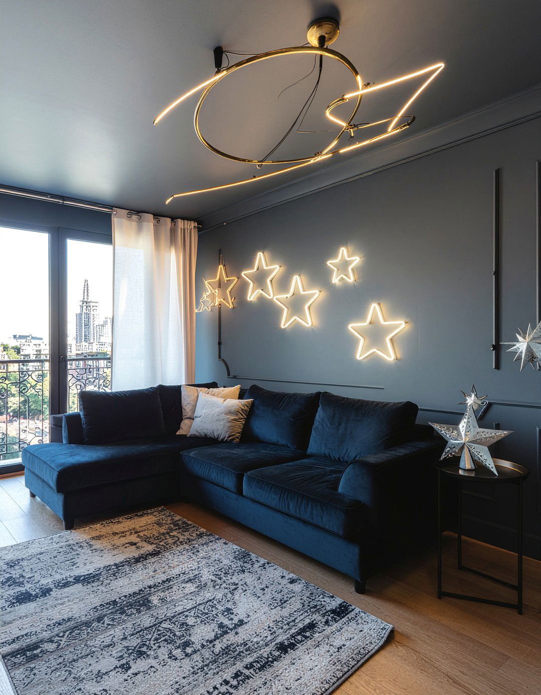 Star Neon Sign - 30 living room neon signs