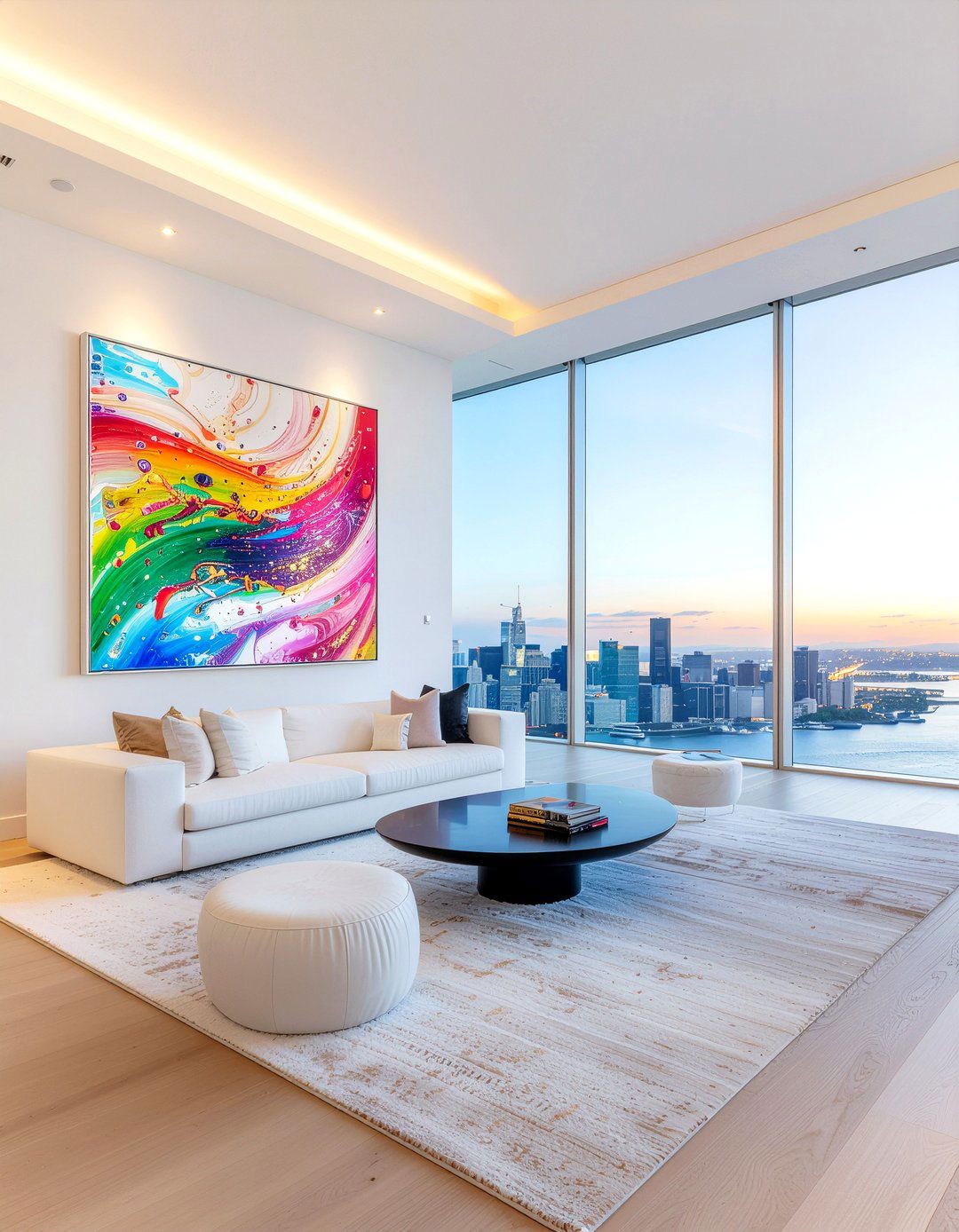 Statement Art Pieces - 30 penthouse bedroom ideas