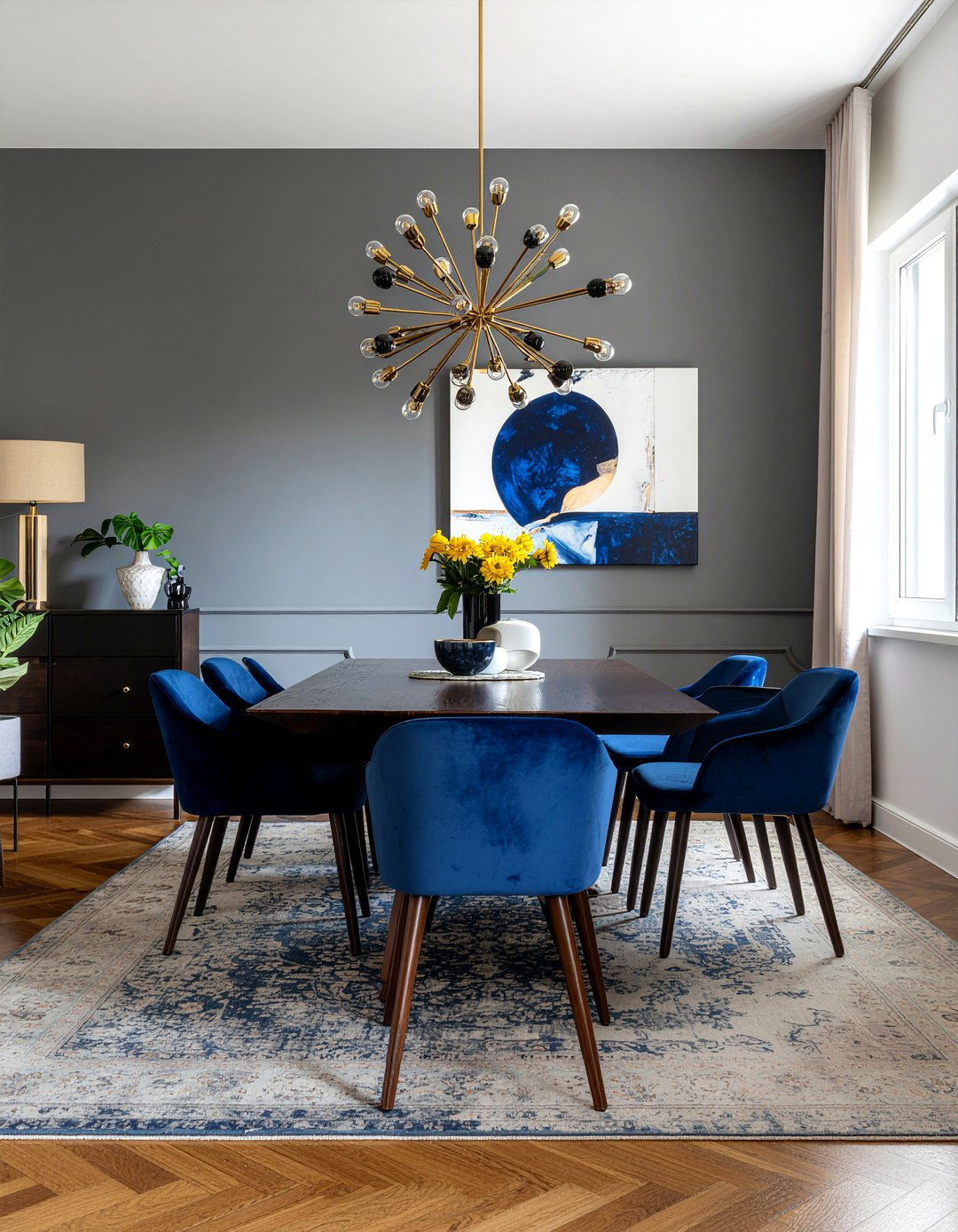 Statement Chandelier Dining Room - 30 New York dining room ideas