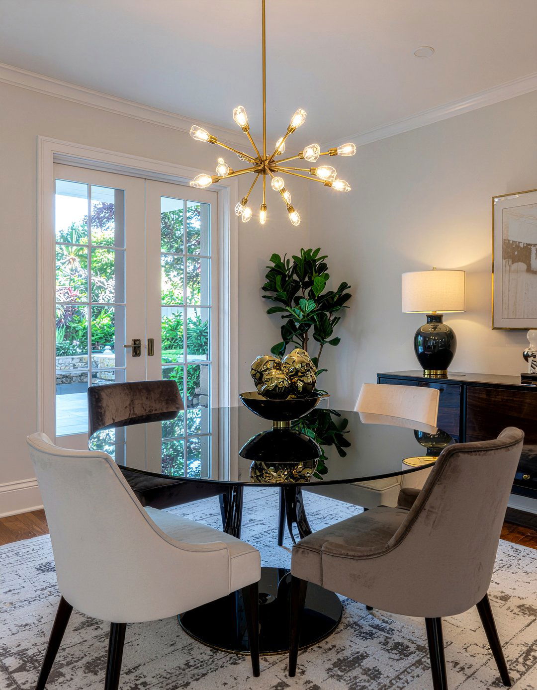 Statement Chandelier Lighting - 30 generational dining room ideas